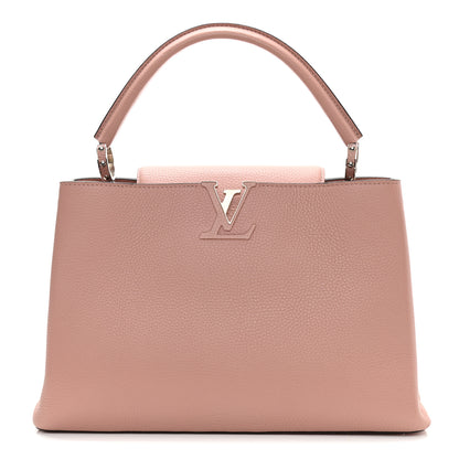 Louis Vuitton Taurillon Capucines MM Magnolia 1 of 10