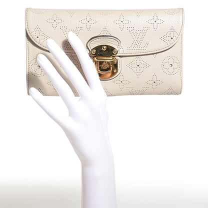 Louis Vuitton Mahina Amelia Wallet Ivory 2 of 7