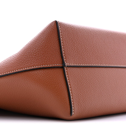 Celine Grained Calfskin Triomphe Medium Cabas Anais Tan 9 of 12