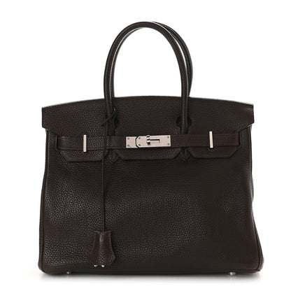 Hermes Togo Birkin 30 Chocolate 1 of 12