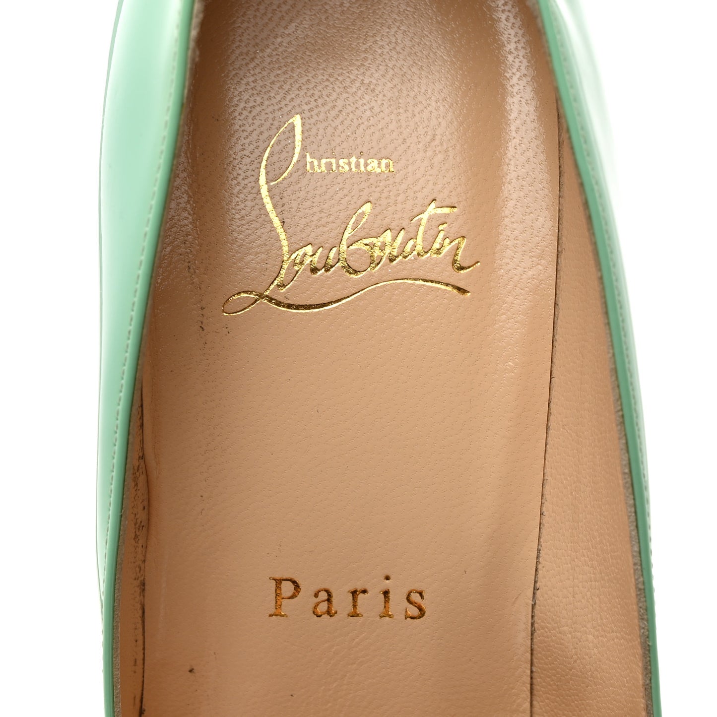 Patent Pigalle Follies 100 Pumps 38.5 Opaline