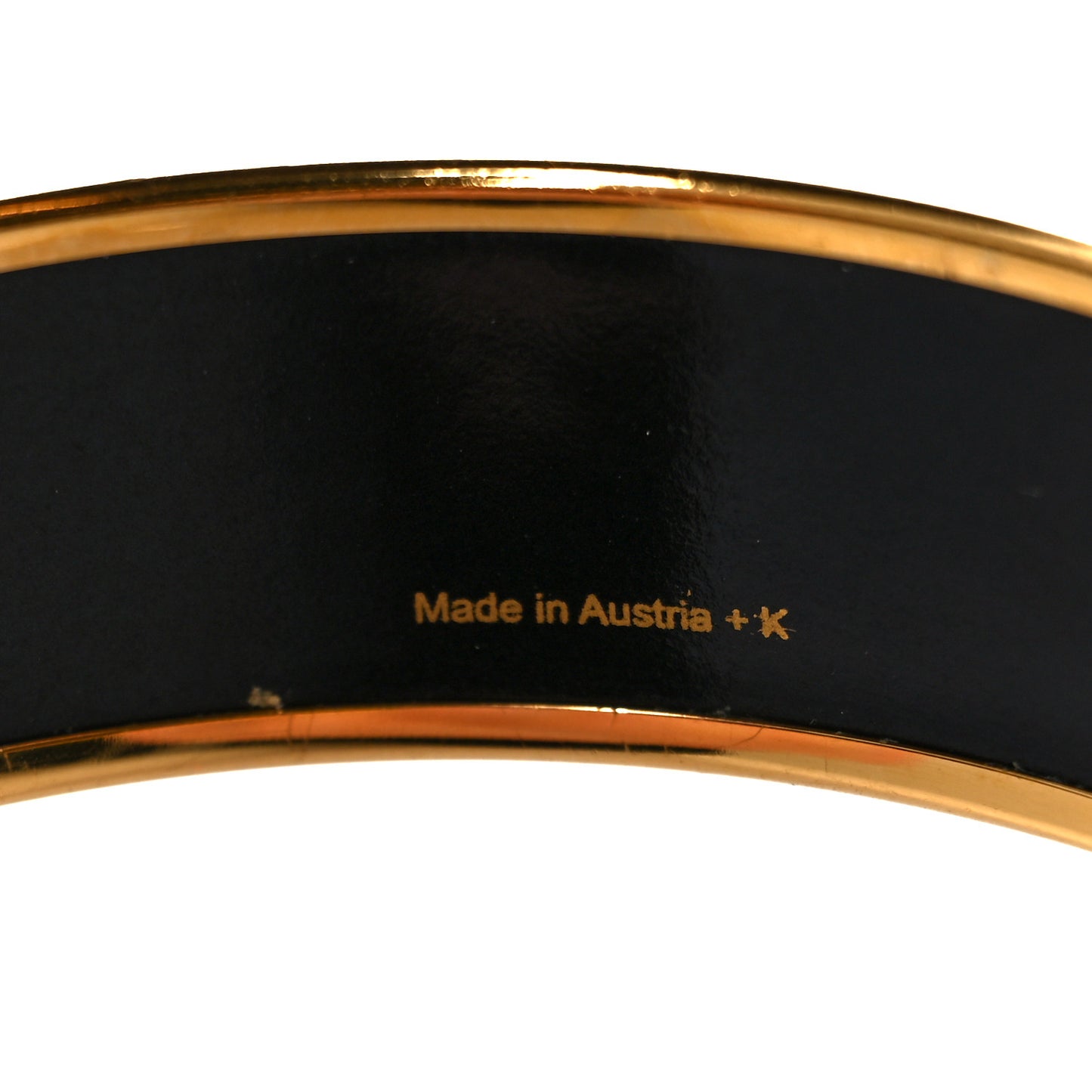 Enamel Printed De Passage a Paris Wide Bracelet 65