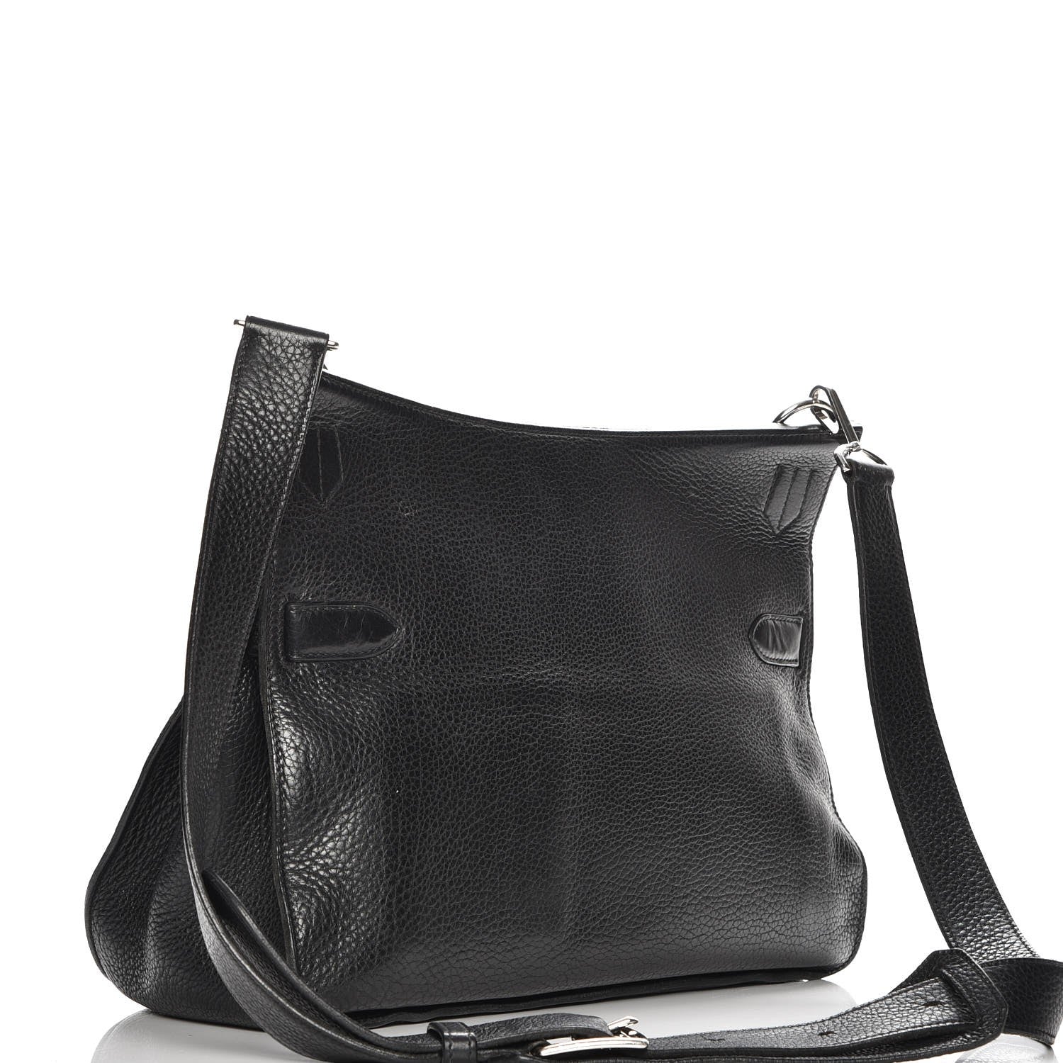 Hermes Taurillon Clemence Jypsiere 37 Black 6 of 31