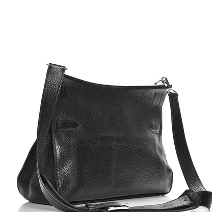 Hermes Taurillon Clemence Jypsiere 37 Black 6 of 31