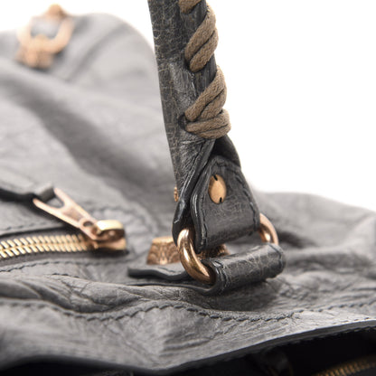 Balenciaga Agneau Giant 12 Rose Gold Hardware City Gris Tarmac 9 of 13