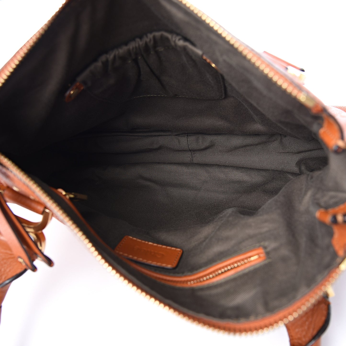 Calfskin Medium Marcie Satchel Indian Summer