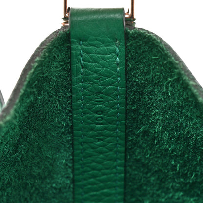 Hermes Taurillon Clemence Picotin Lock 18 Vert Vertigo 7 of 11