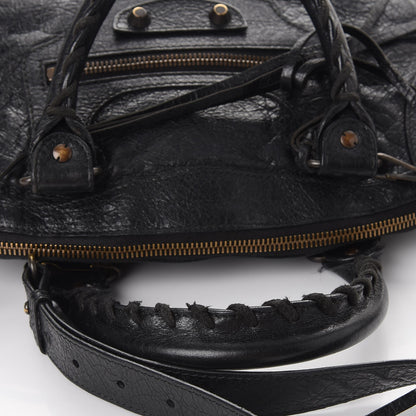 Balenciaga Agneau Classic Hardware Bowling Bag Black 12 of 12