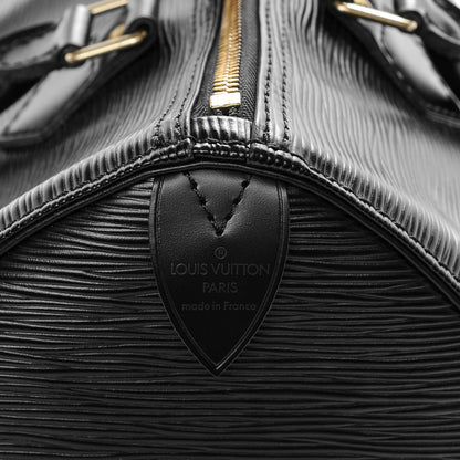 Louis Vuitton Epi Speedy 30 Black 5 of 6