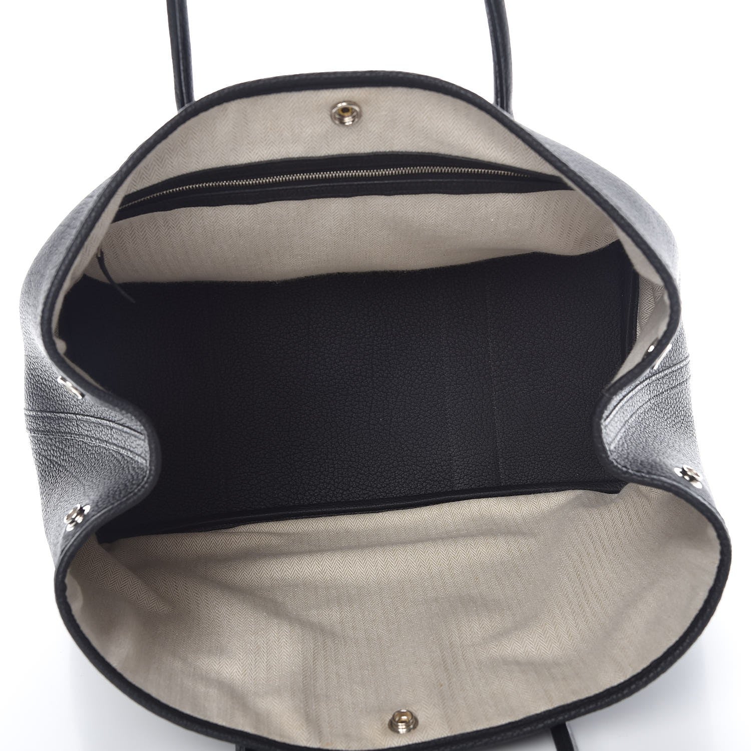 Hermes Negonda Garden Party Tote 36 MM Black 5 of 8