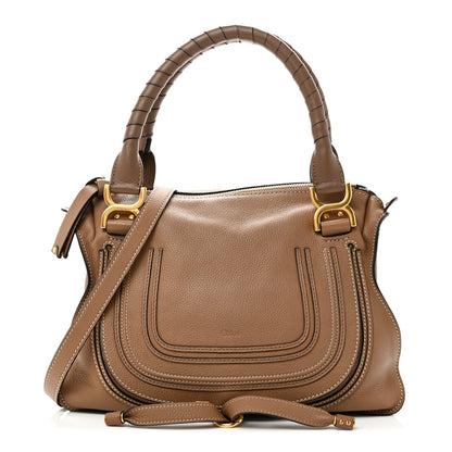 Chloe Calfskin Medium Marcie Satchel Nut 1 of 9