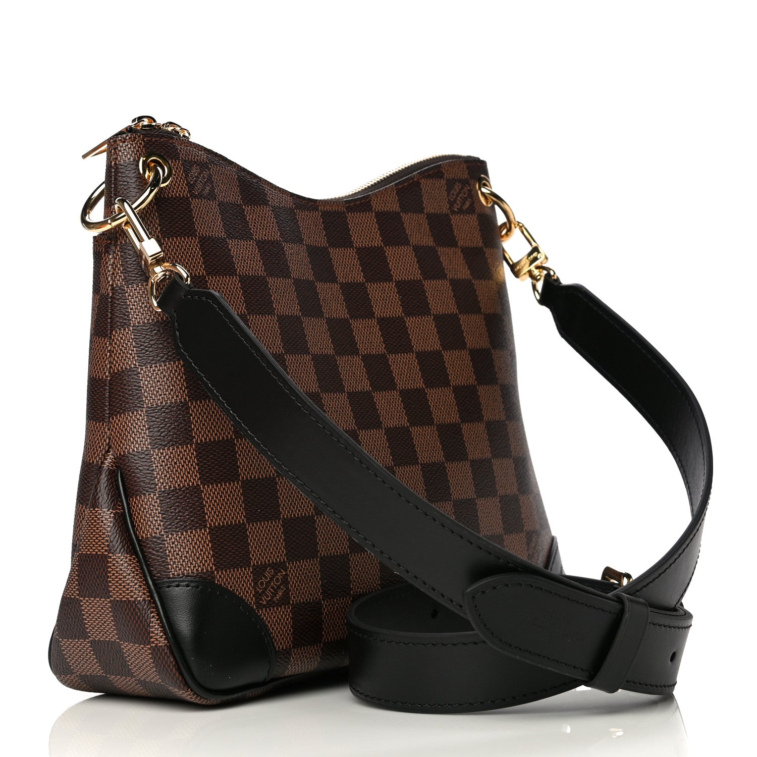 Louis Vuitton Damier Ebene Odeon PM Black 3 of 10