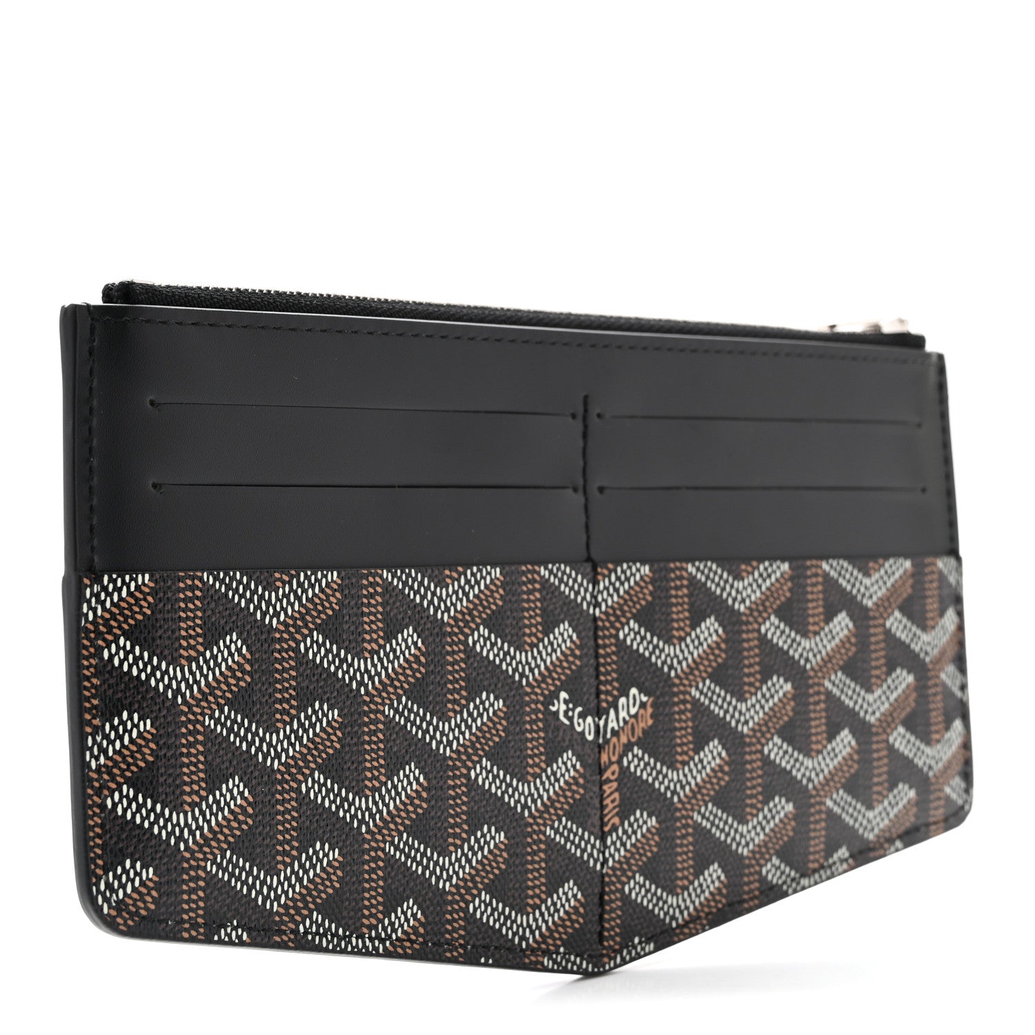 Goyard Goyardine Insert Louise Wallet Black 3 of 6