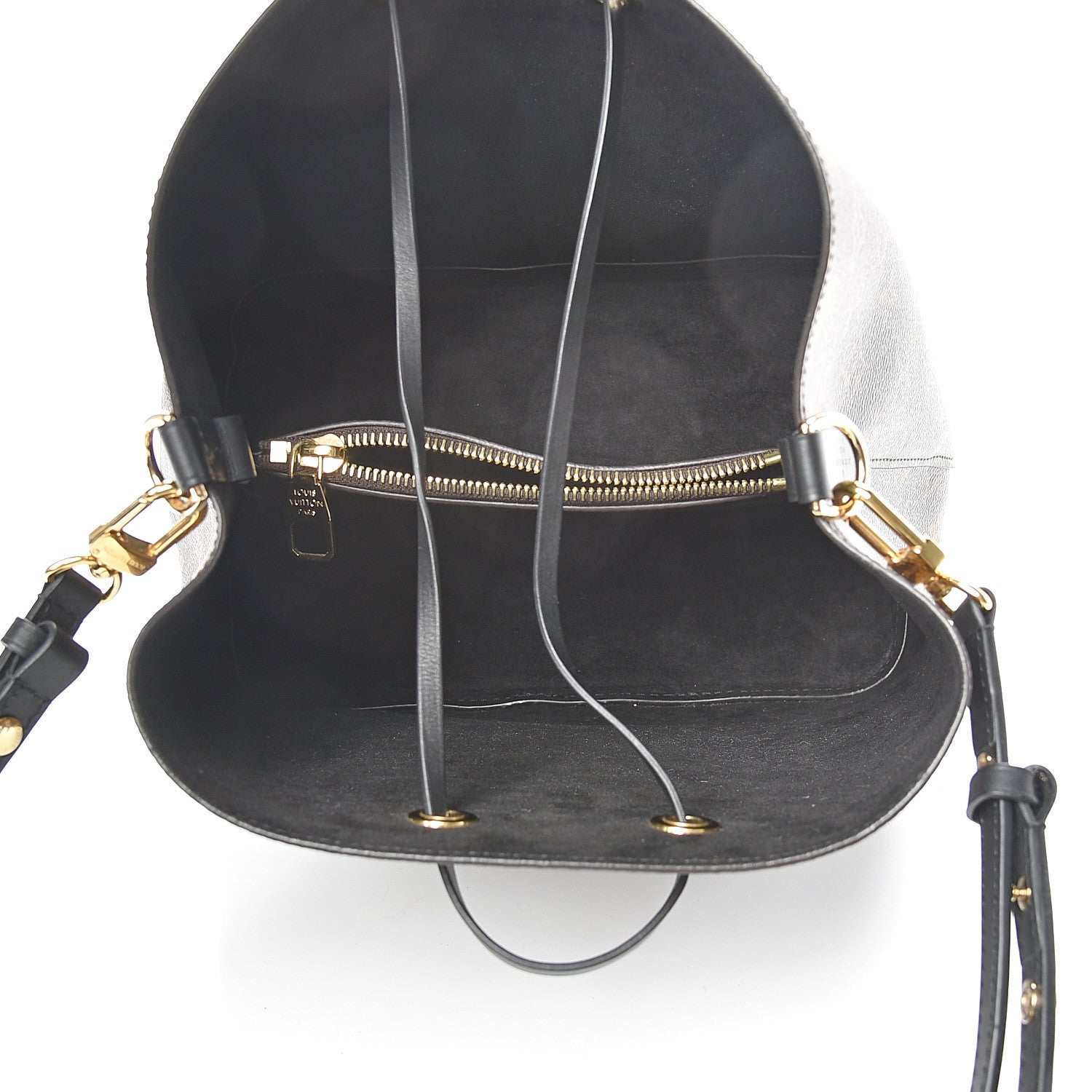 Louis Vuitton Monogram Neonoe MM Black 4 of 10