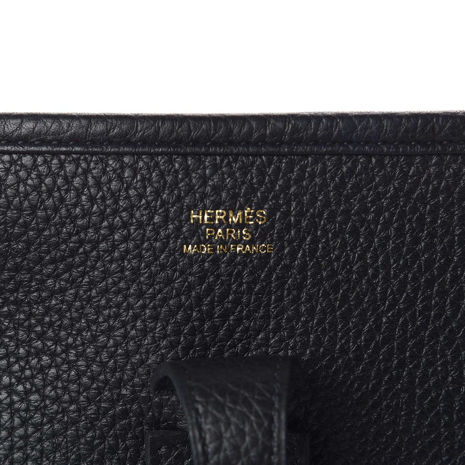 Hermes Taurillon Clemence Evelyne III PM Black 5 of 12