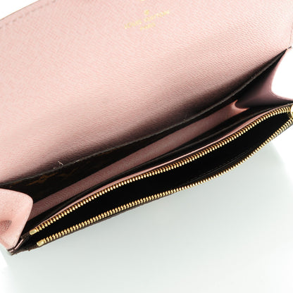 Louis Vuitton Monogram Emilie Wallet Rose Ballerine 5 of 7