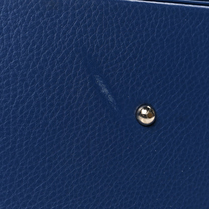 Hermes Taurillon Clemence Bolide 35 Bleu Brighton 12 of 16