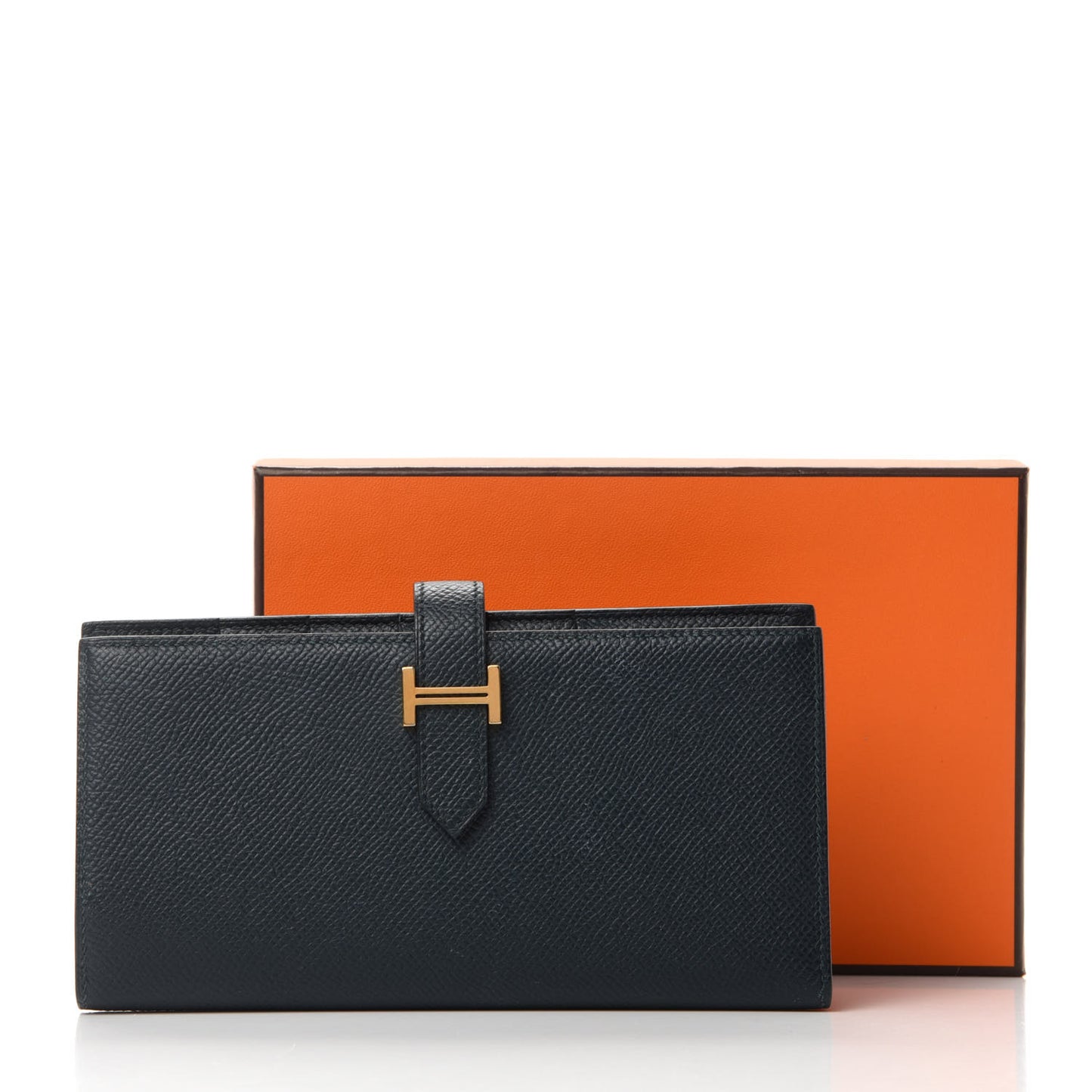 Epsom Bearn Gusset Wallet Vert Cypress