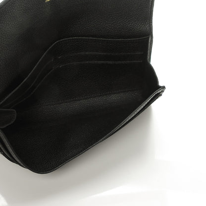 Louis Vuitton Empreinte Curieuse Wallet Black 6 of 8