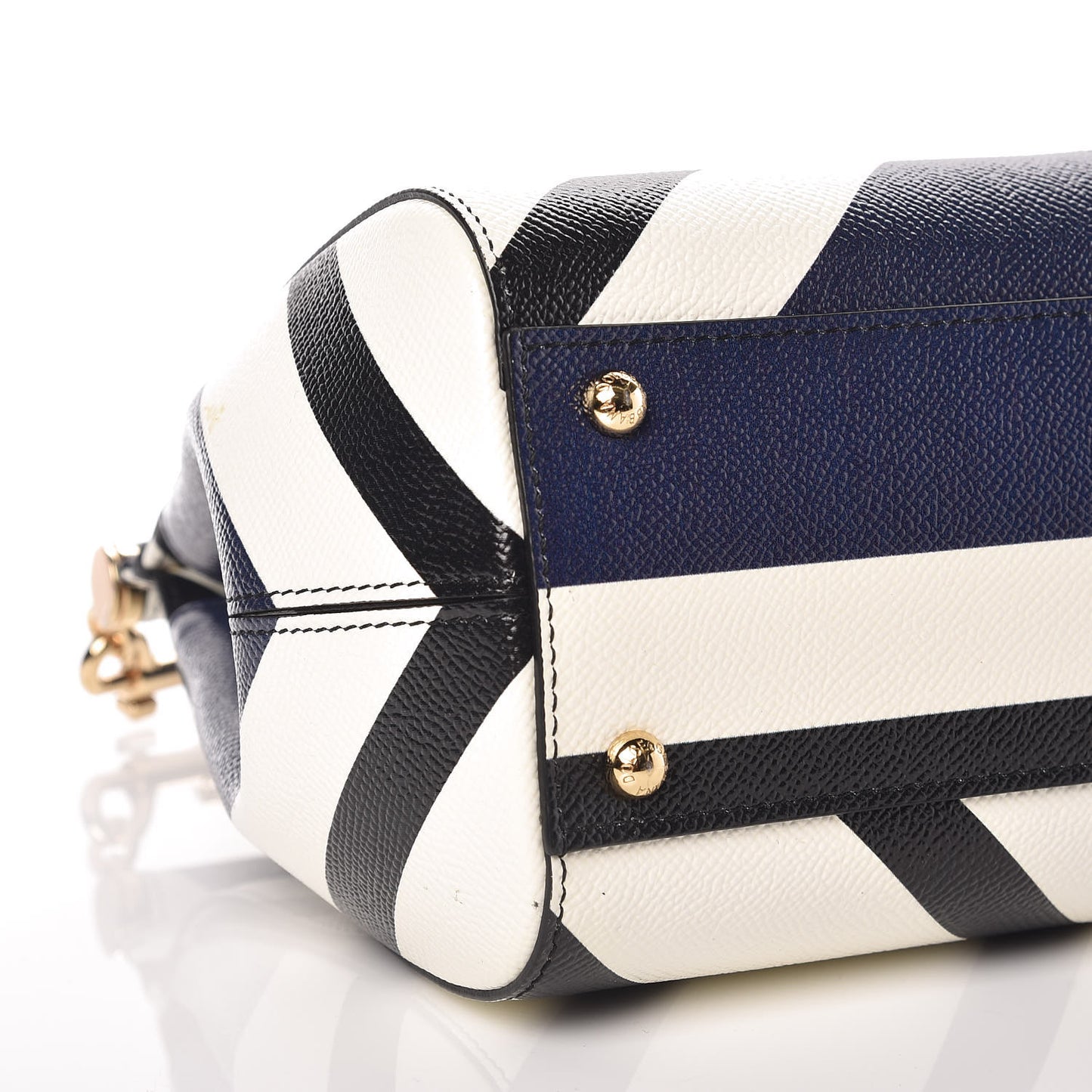 Dauphine Striped Medium Miss Sicily Satchel Multicolor