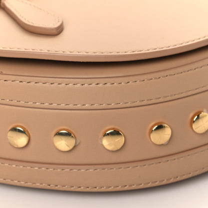 Burberry Calfskin Studded Small Olympia Shoulder Bag Cool Beige 8 of 9