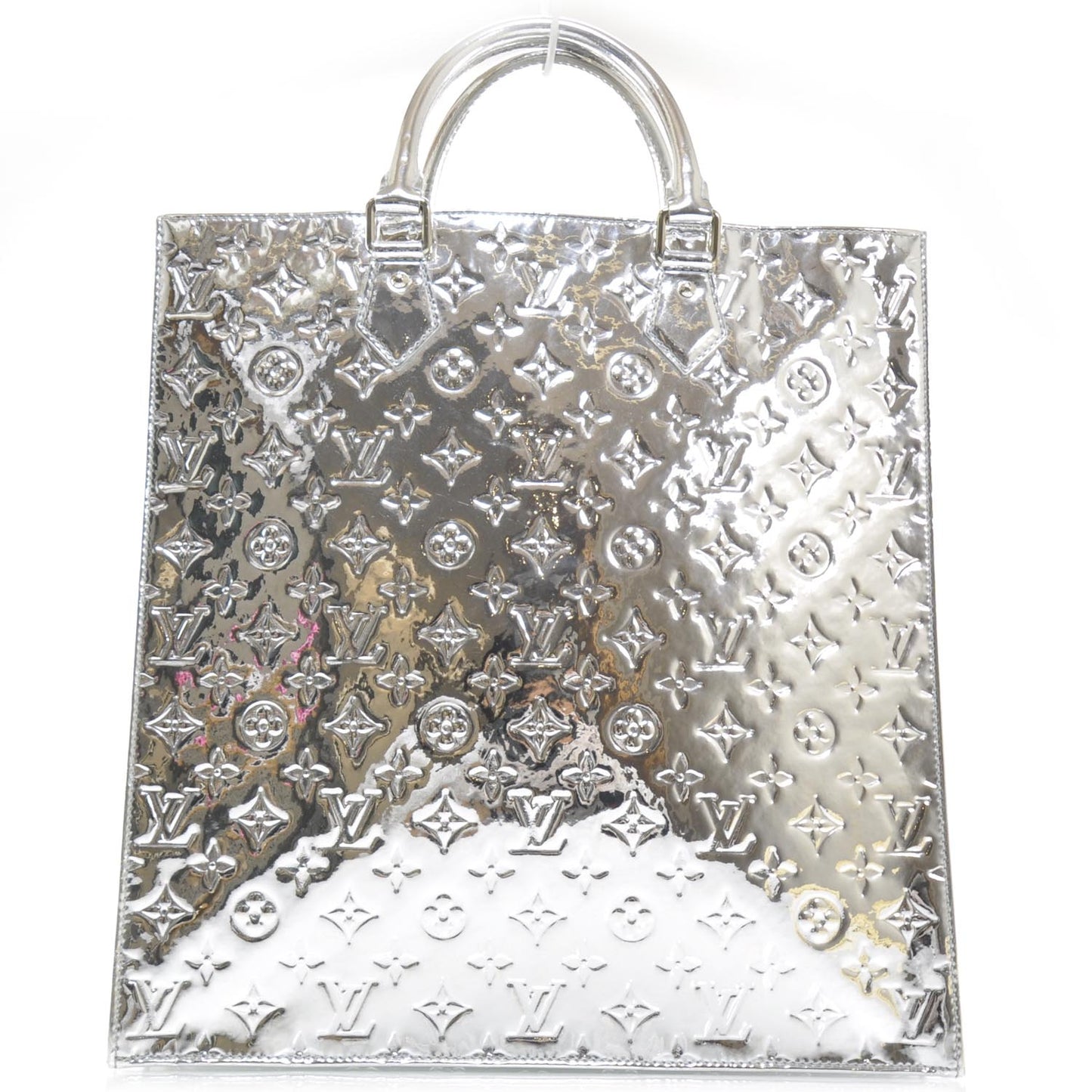 Monogram Miroir Sac Plat Silver