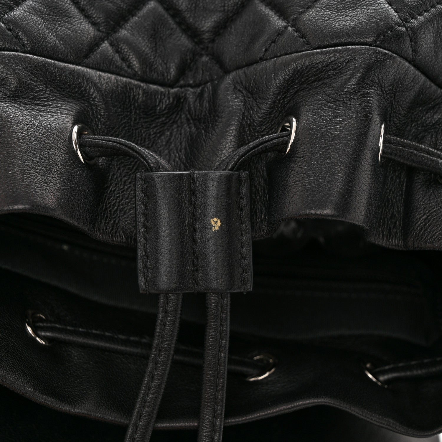 Chanel Calfskin Quilted Large Urban Spirit Backpack Black 12 of 12