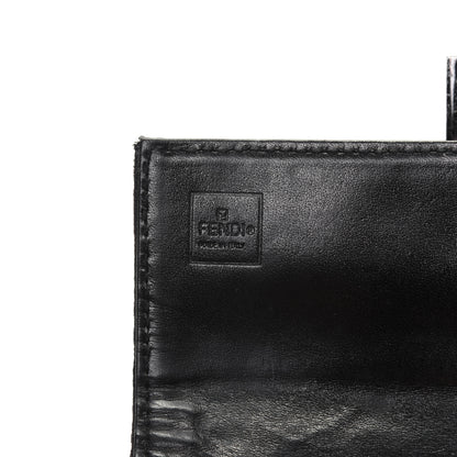 Fendi Zucchino Forever Continental Wallet Black 10 of 18