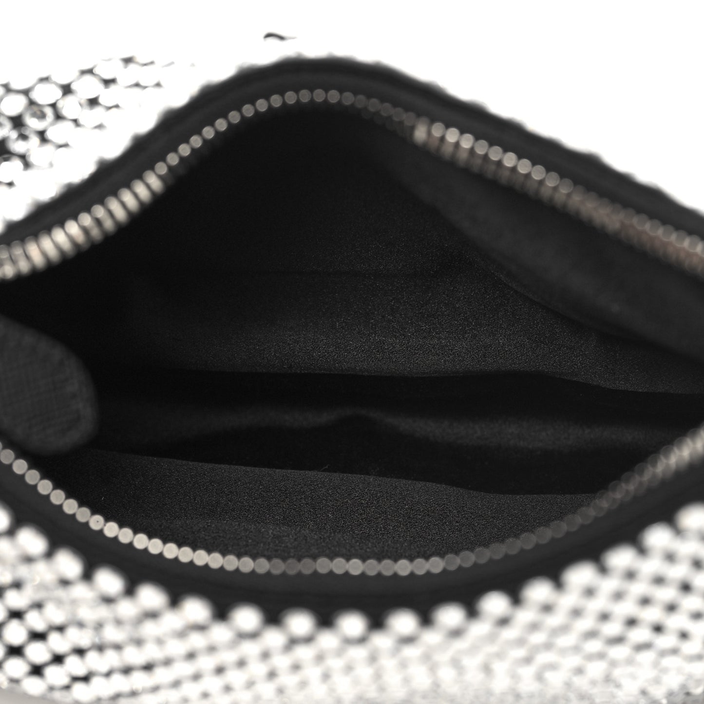 Satin Crystal Re-Edition 2005 Shoulder Bag Cristal