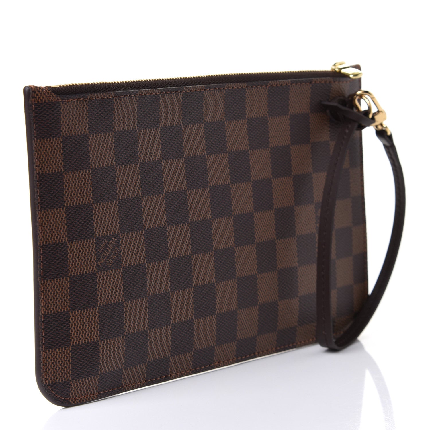 Louis Vuitton Damier Ebene Neverfull MM GM Pochette 3 of 8