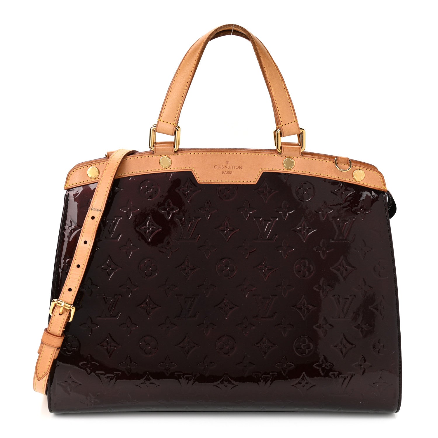Louis Vuitton Vernis Brea GM Amarante 1 of 15