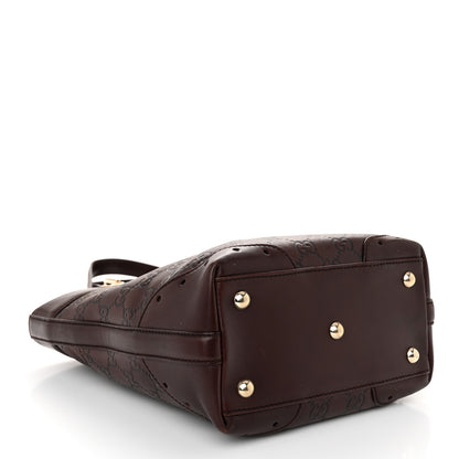 Gucci Guccissima Small Punch Tote Brown 4 of 11