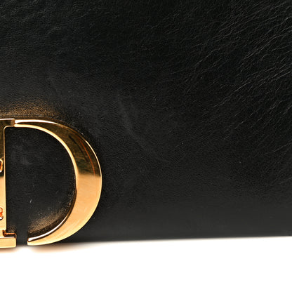 Christian Dior Calfskin 30 Montaigne Chain Pouch Black 14 of 21