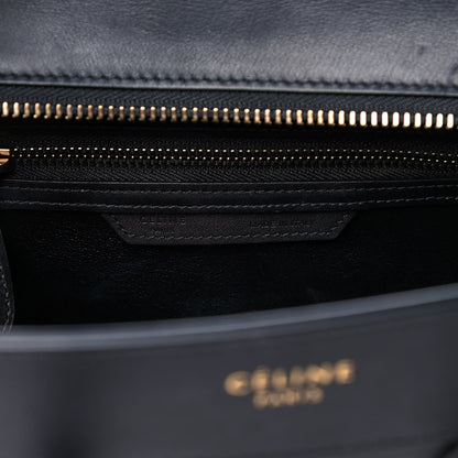 Celine Smooth Calfskin Micro Luggage Black 7 of 11