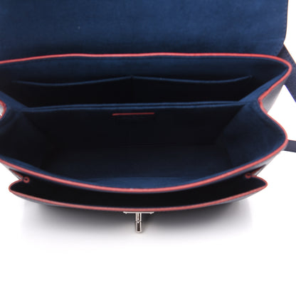 Louis Vuitton Soft Calfskin My Lockme Top Handle Marine Rouge 5 of 8