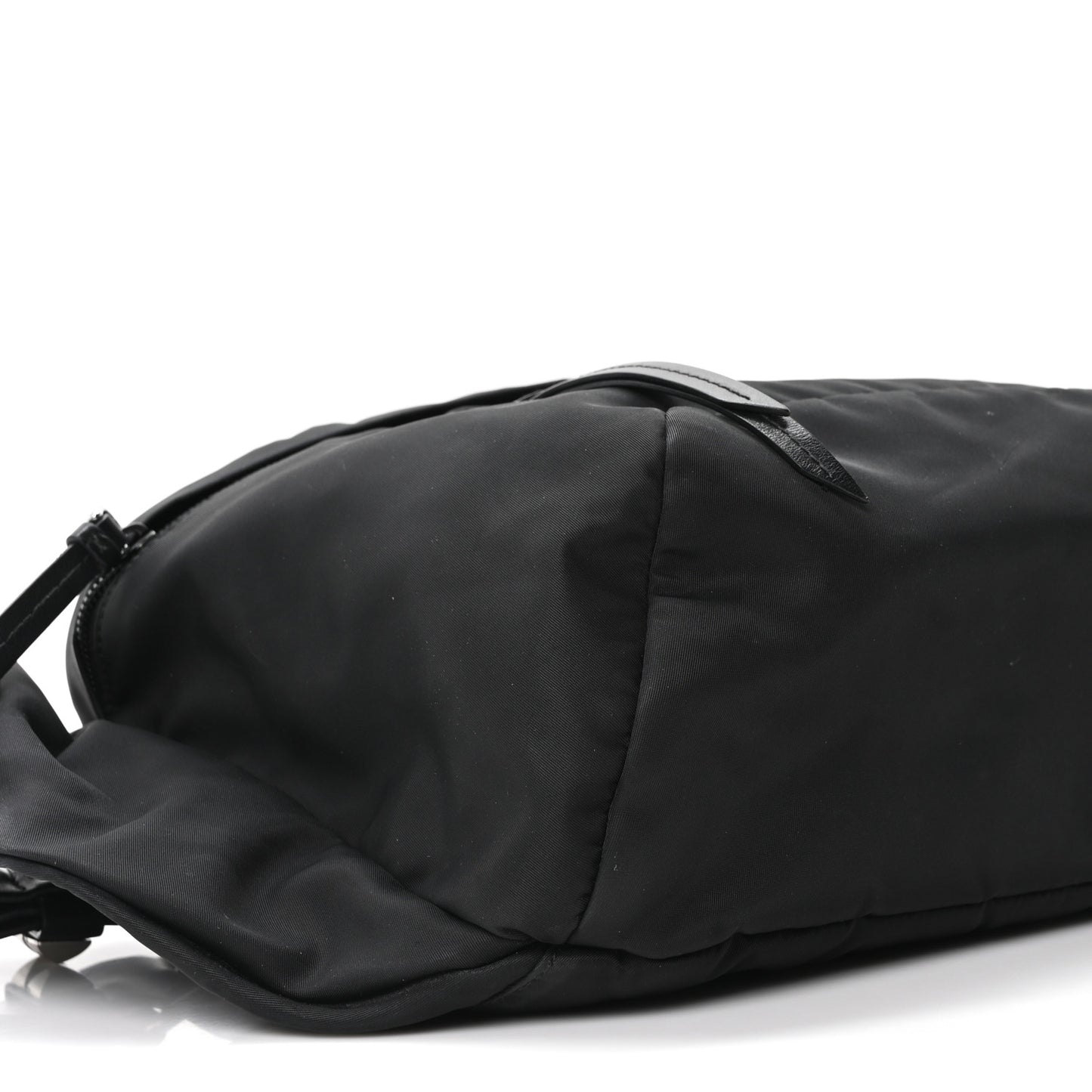 Tessuto Nylon Studded Belt Bag Black