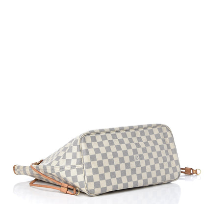 Louis Vuitton Damier Azur Neverfull MM 4 of 10