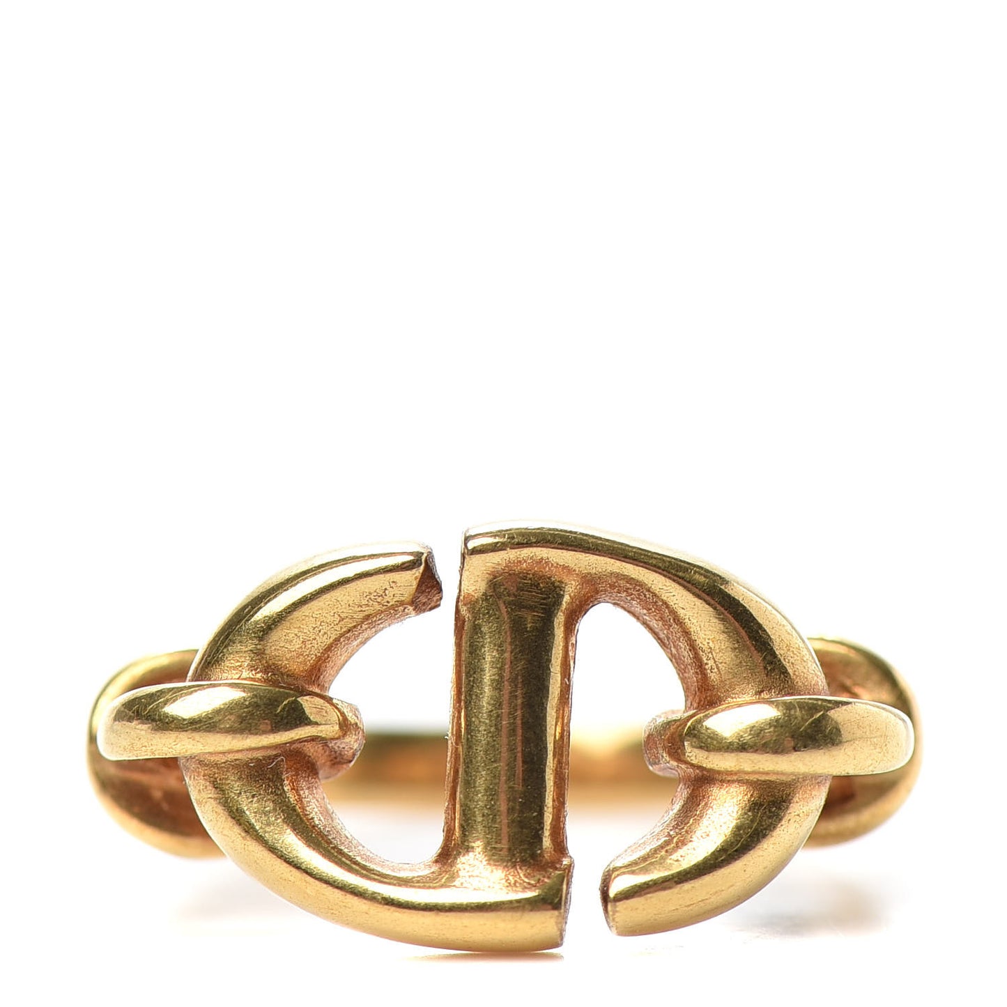 Metal CD Ring 5 Gold