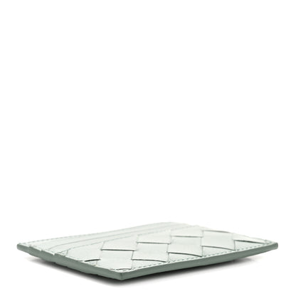 Bottega Veneta Nappa Intrecciato Card Holder Aloe 4 of 8