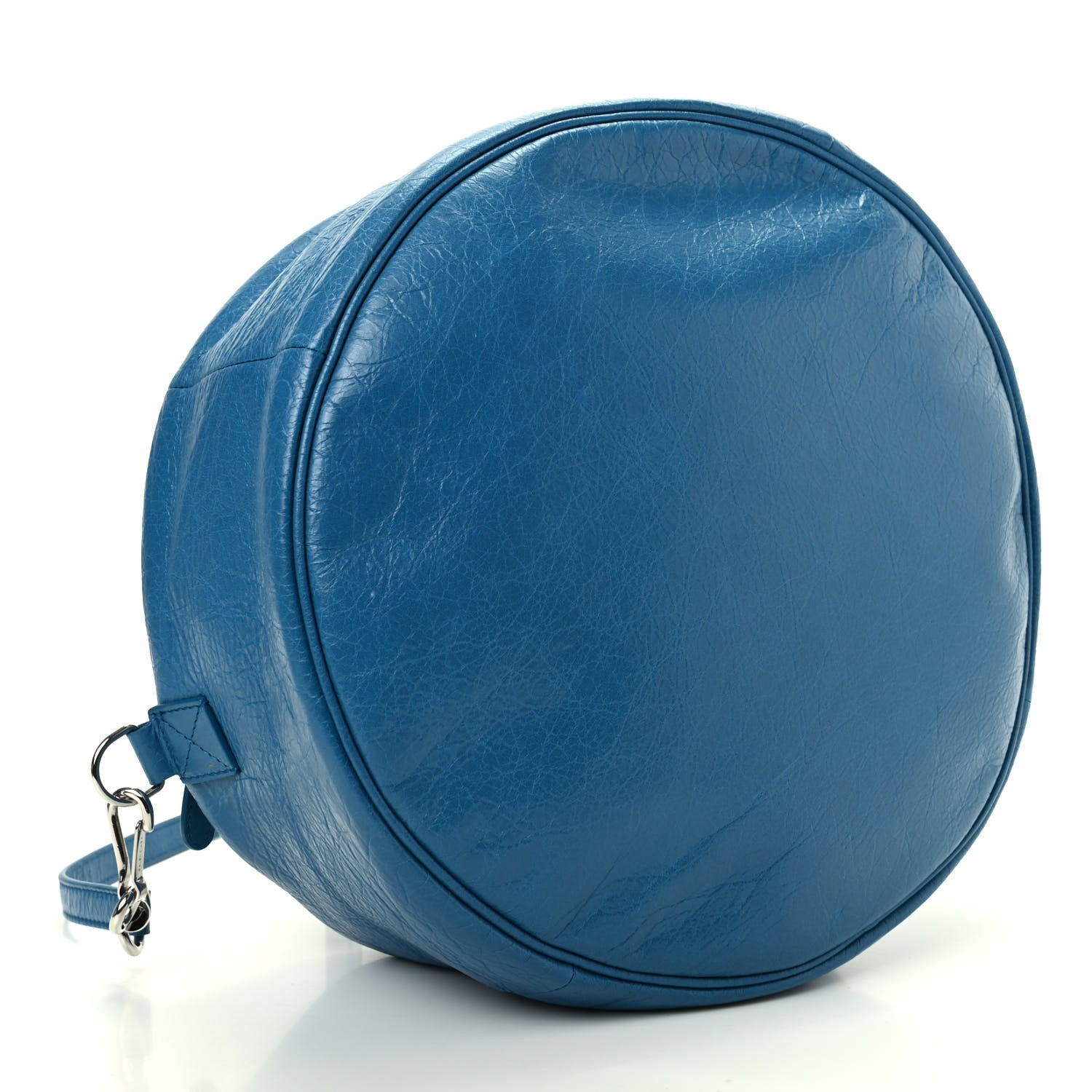 Balenciaga Agneau Arena Round Air Hobo Bleu De Prusse 4 of 9