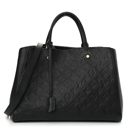 Louis Vuitton Empreinte Montaigne GM Black 1 of 11
