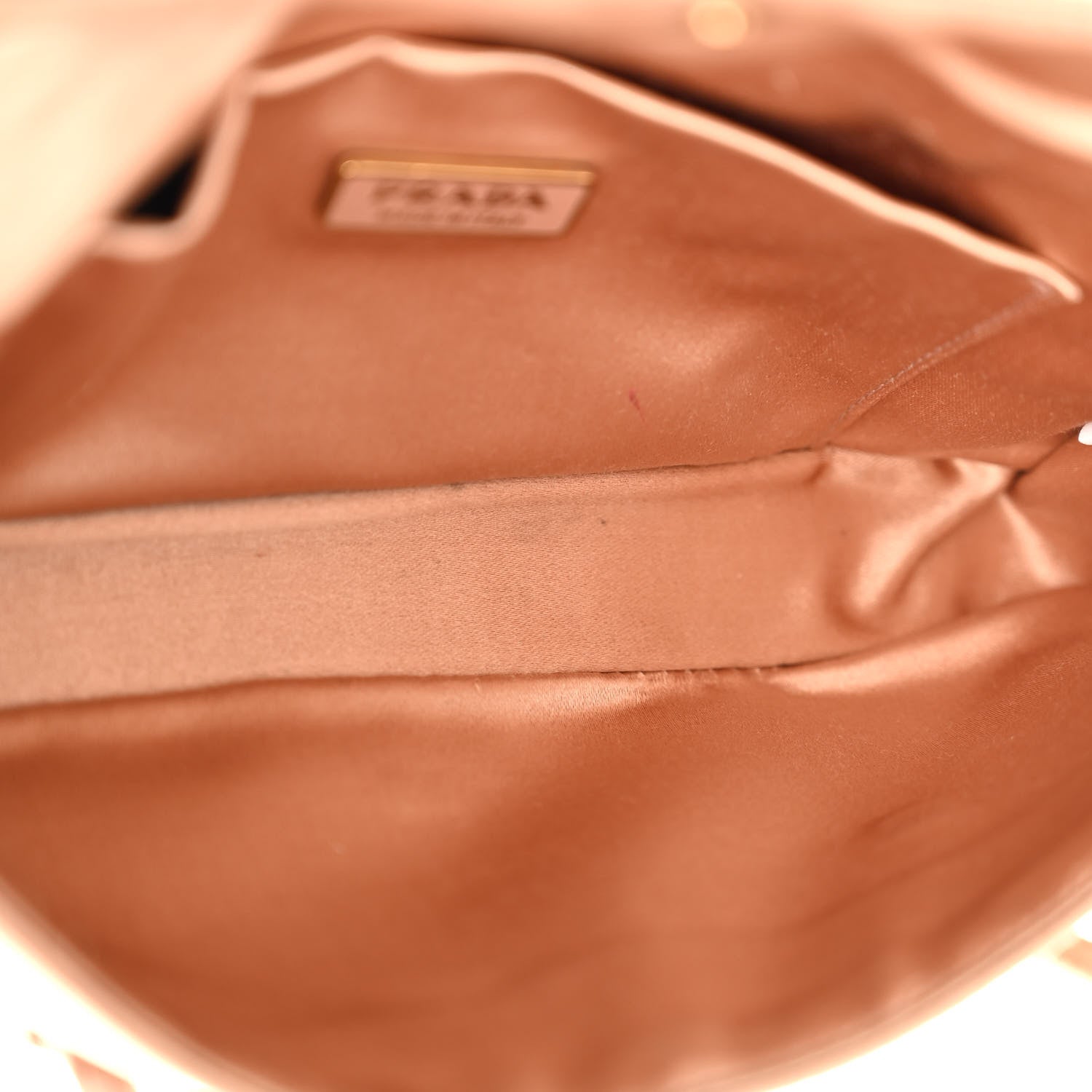 Prada Satin Raso Top Handle Bag Cammeo 6 of 10