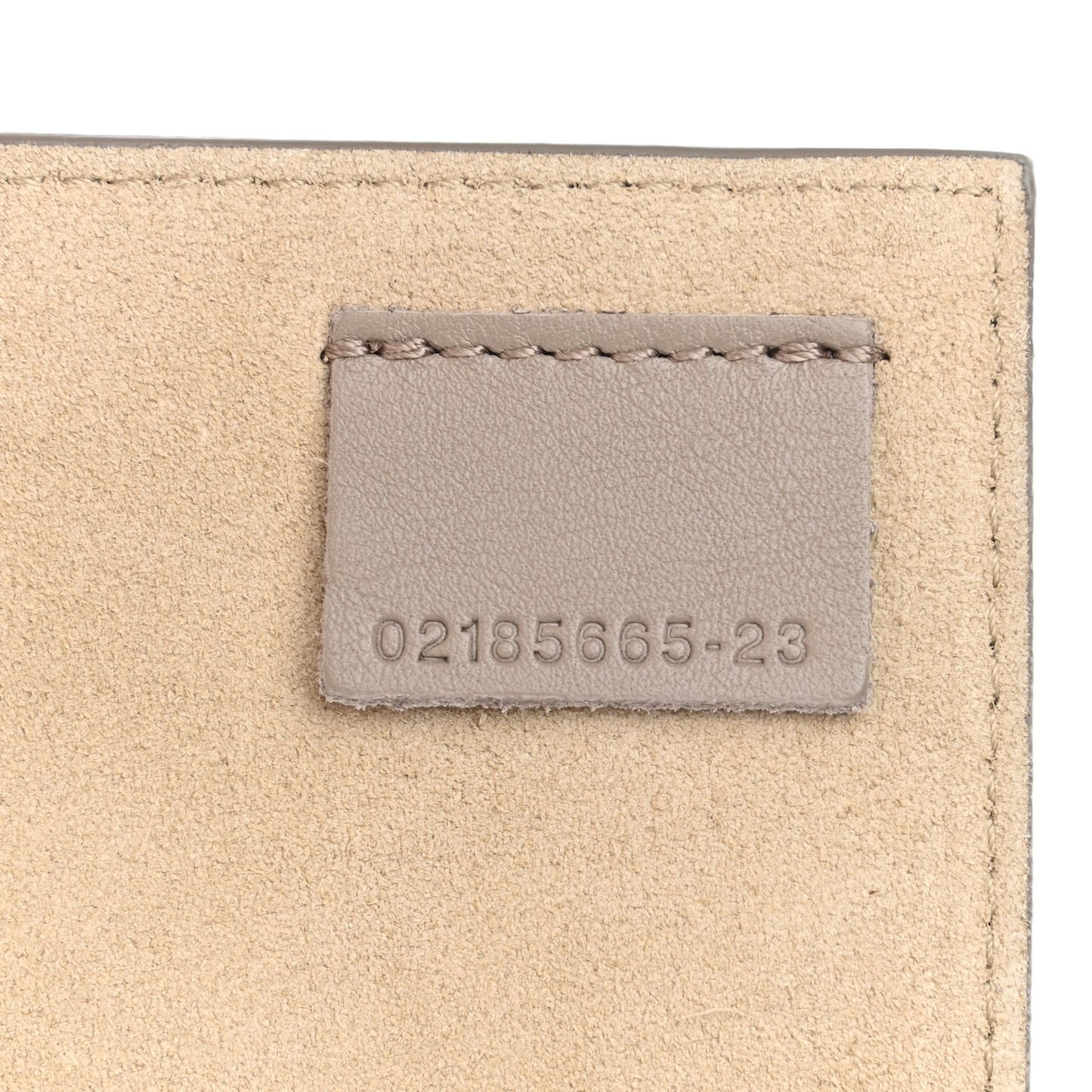 Calfskin Suede Medium Faye Shoulder Bag Motty Grey