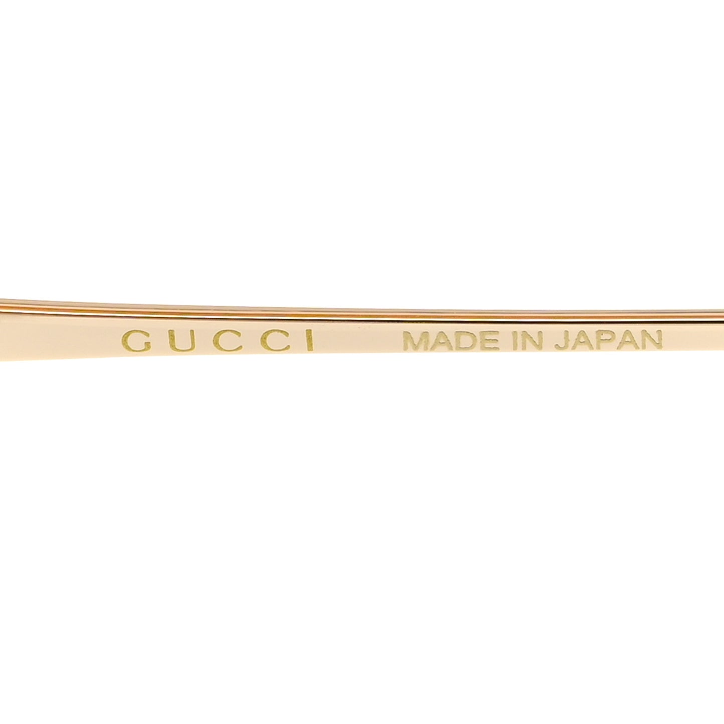 Metal Oversized Sunglasses GG0646S Gold Brown