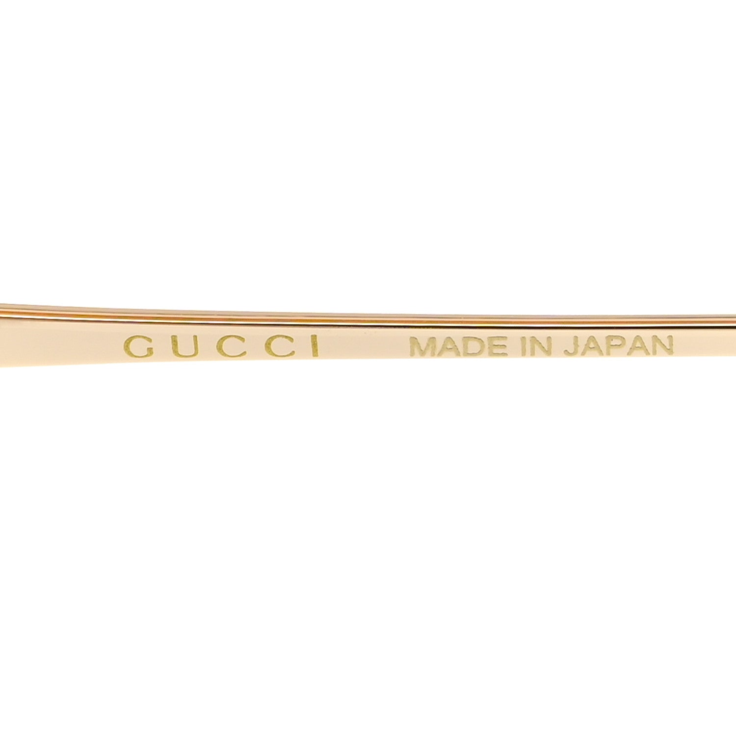 Gucci Metal Oversized Sunglasses GG0646S Gold Brown 6 of 8
