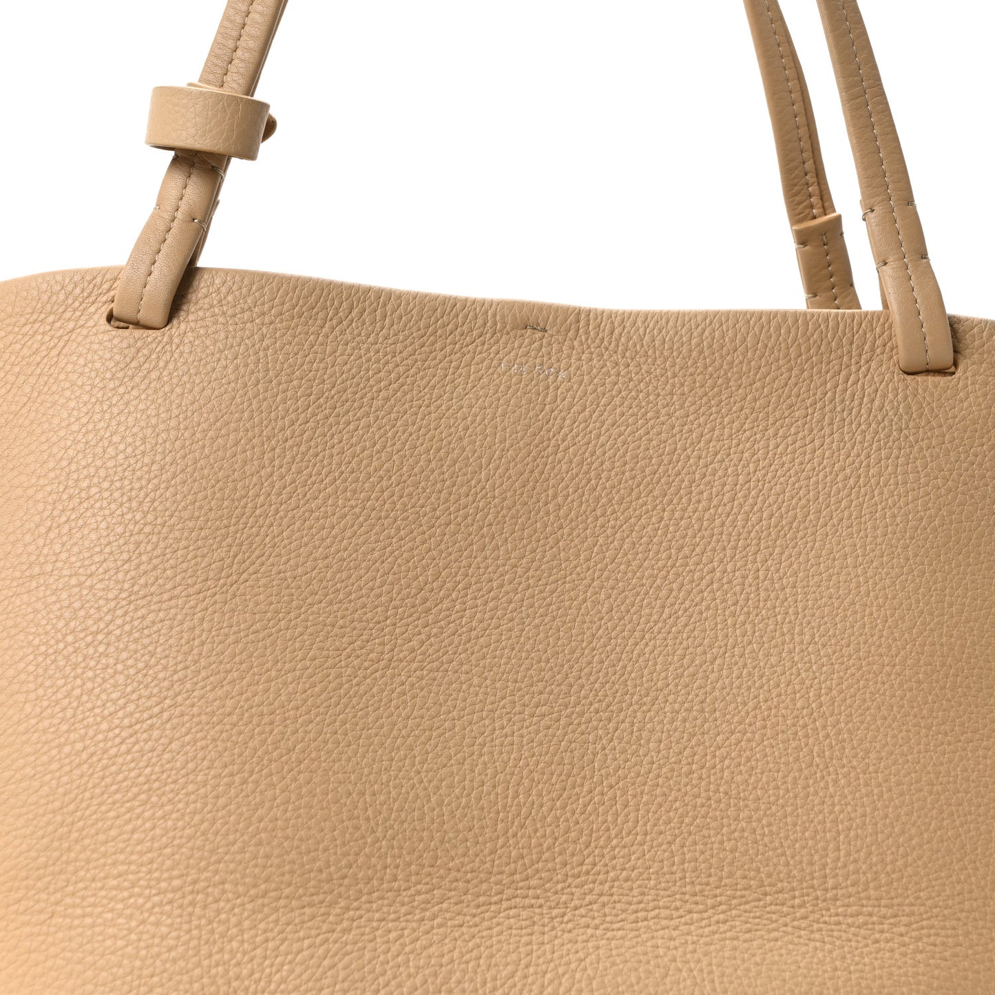 Grained Calfskin Park Tote Three Sabbia