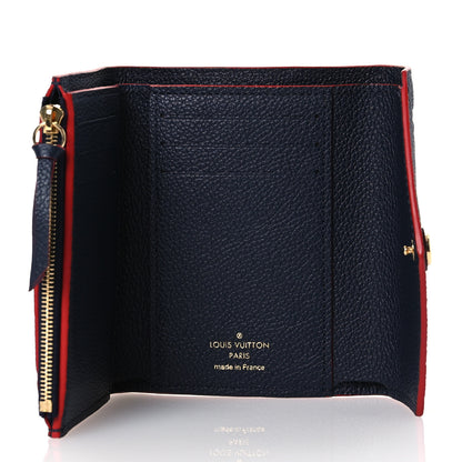 Louis Vuitton Empreinte Victorine Wallet Marine Rouge 5 of 11