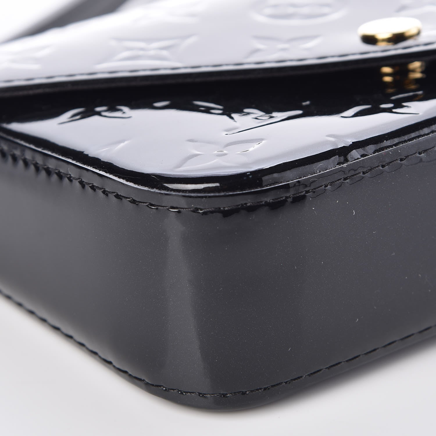 Louis Vuitton Vernis Mini Sac Lucie Black 7 of 8