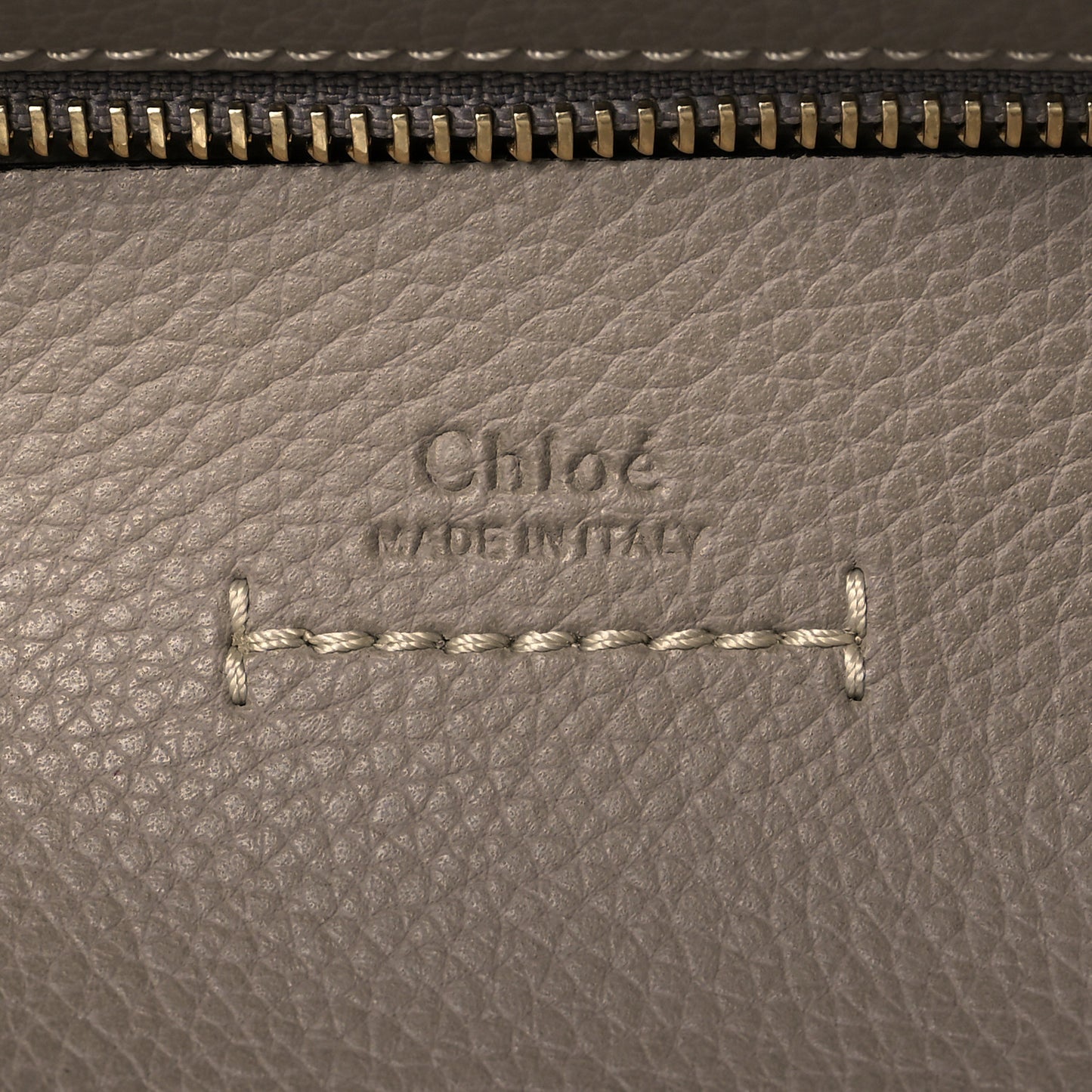 Small Grain Smooth Calfskin Small Darryl Hobo Motty Grey