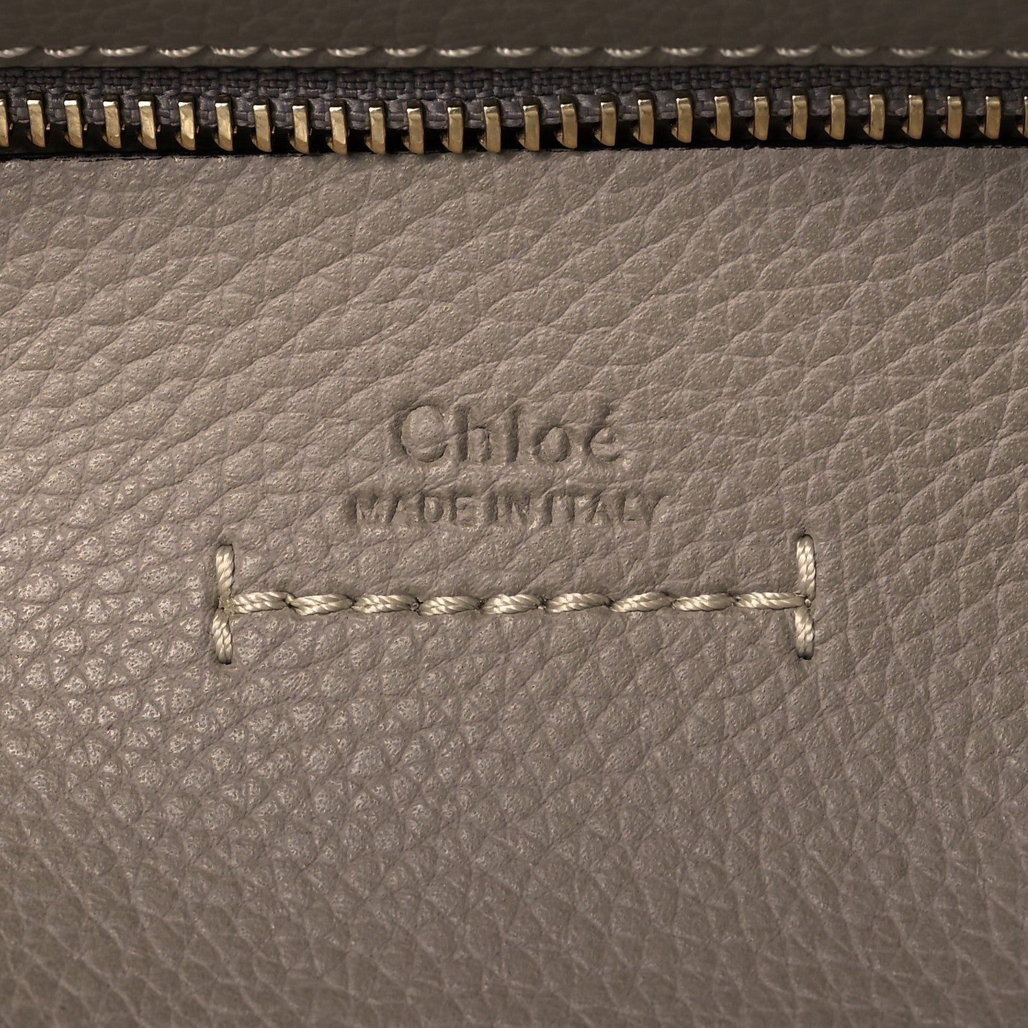 Chloe Small Grain Smooth Calfskin Small Darryl Hobo Motty Grey 6 of 10